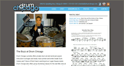 Desktop Screenshot of drumlessonsinchicago.com